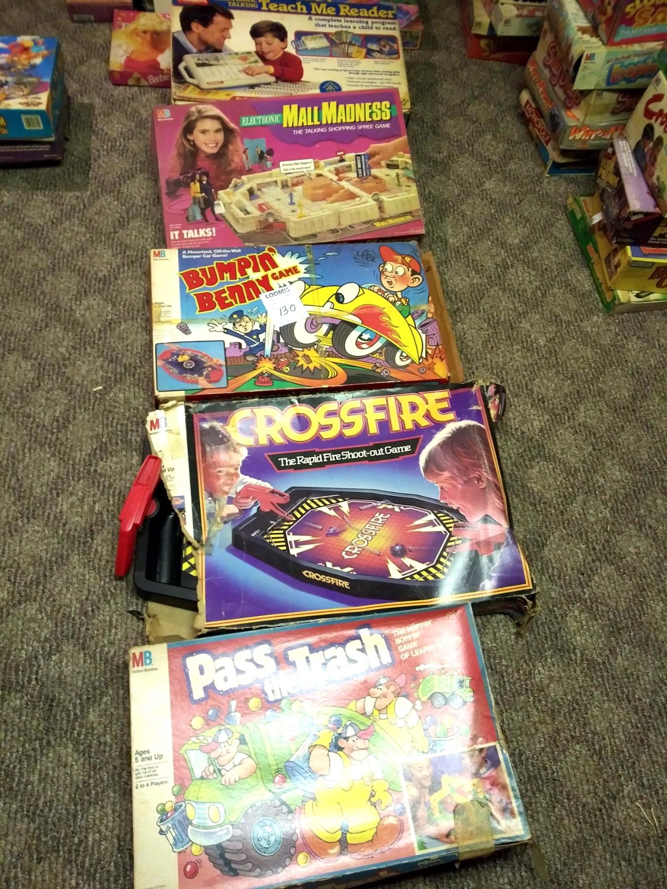 5X VINTAGE GAMES LOT