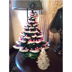 LARGE MUSICAL LIGHT UP CERAMIC TREE