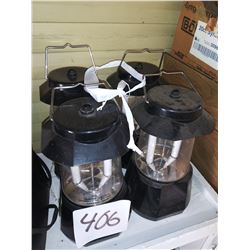 4 CAMPING LANTERNS