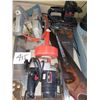 Image 1 : LOT OF POWER TOOLS, HAND SAWS