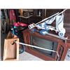Image 1 : KID'S BICYCLE, WOODEN HIGH CHAIR, STROLLER, FOLDING SEAT CANE, RCA CABINET TV