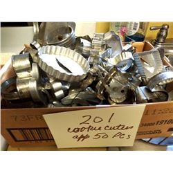 50 PC COOKIE CUTTER SET