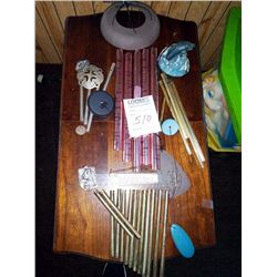 LOT OF WIND CHIMES