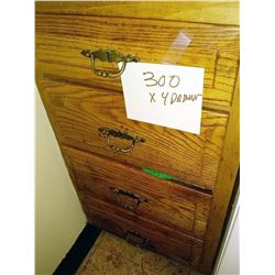 4 DRAWER KITCHEN ITEMS LOT