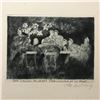Image 1 : Signed German Etching, Music, Beer & Merrymaking