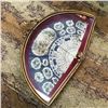 Image 2 : 19thc Shadowbox Framed Courting Hand Fan