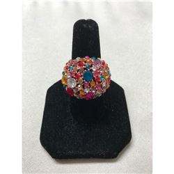 Multi-colored Crystals Circus Ring