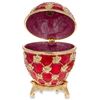 Image 2 : Russian Royal Coronation Trinket Jewel Box Egg