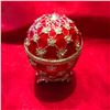 Image 6 : Russian Royal Coronation Trinket Jewel Box Egg