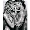 Image 1 : Original Signed Drawing, "The Kiss" Erotic Nude Subject