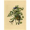 Image 1 : c1946 Audubon Print, #122 Blue Grosbeak