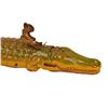 Image 3 : Mid 20thc Alligator Crocodile Tin Litho Wind-Up Toy