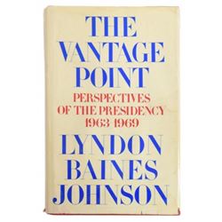 Autographed 1st Edition, President Lyndon Johnson