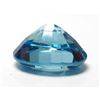 Image 3 : 9ct Oval Blue Bianco Lab Created Diamond
