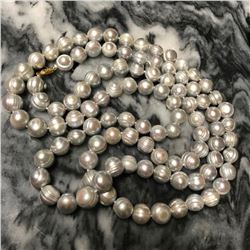 12-13mm Gray South Sea Pearl 50" Necklace