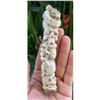 Image 5 : Hand-carved Antler Skeleton Skulls & Cobra Snake Cane Knife Handle
