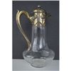 Image 2 : Christofle Gallia Silver-plated Crystal Claret Jug Pitcher