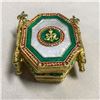 Image 5 : Russian Enamel & Gilt Folding Screen of Photo Frames