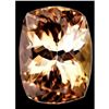Image 1 : 11.95ct Natural Golden Cushion Shape Topaz