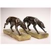 Image 1 : Art Deco Greyhound Dog Bookends