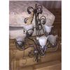 Image 1 : Art Nouveau-style 5-Light Chandelier