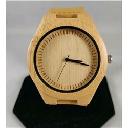 Men's Bamboo Wooden Wristwatch