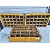 Image 1 : 3-24 BOTTLE COCA-COLA CRATES, ROUGH CONDITION, GREAT FOR DISPLAY