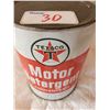 Image 2 : TEXACO MOTOR DETERGENT QUART CAN, OPENED ON BOTTOM - EXCELLENT