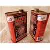 Image 2 : 2 - 1 QUART MARVEL MYSTERY OIL LUBRICANT TINS, EXCELLENT