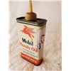 Image 1 : MOBIL HANDY OIL TIN - 4 OZ  WITH PEGASUS