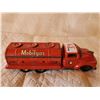 Image 1 : TIN MOBILGAS FRICTION TOY TANKER, 9" JAPAN (MISSING GRILL)