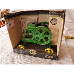 DIE CAST ERTL 1/6 SCALEJ.D. MODEL "E" STATIONARY ENGINE ON CART 1990