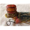 Image 2 : TIN LITHO MARX ZIPPO THE MONKEY ON STRING CLIMBING TOY, APPEARS COMPLETE