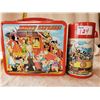 Image 1 : VINTAGE ALADDIN DISNEY EXPRESS THERMOS & LUNCH KIT - EXCELLENT ORIGINAL (EMBOSSED)