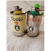 Image 2 : PAIR OF MINIATURE BAR ROOM BEER CAN LIGHTER HOLDERS- COORS & COORS LIGHT