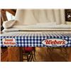 Image 2 : WEBER'S BREAD PLASTIC SHELF LINER WITH ADV. & 2" OVERHANG