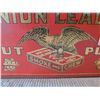 Image 2 : UNION LEADER CUT PLUG 'LUNCHBOX TIN' VERY GOOD CONDITION & VERY GOOD GRAPHIC