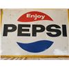 Image 2 : 27"X20" 1966 ENJOY PEPSI TIN SIGN