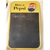 Image 1 : 30"X19.5" 1967 PEPSI CHALKBOARD, GREAT CONDITION