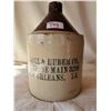 Image 1 : 1 GAL. FUNNEL TOP NEW ORLEANS LIQUOR JUG, NO CRACKS (3 TINY SPOUT CHIPS)