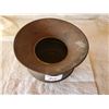 Image 2 : 5" TALL-7" OPENING BRASS SPITTOON- GREAT PATINA