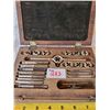 Image 1 : VERY OLD TAP & DIE SET- 26 PIECE, IN WOODEN BOX