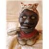 Image 2 : AFRICAN AMERICAN WOMAN MECHANICAL BANK-WORKING CONDITION (NOT ORIGINAL)