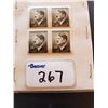 Image 1 : BLOCK OF 4 WWII NAZI STAMPS- GLUED/UNUSED-HITLER IMAGE (4)