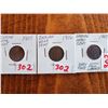 Image 1 : 1905, 1906 & 1907 INDIAN HEAD CENT