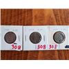 Image 1 : 1925, 1928 & 1929 BUFFALO NICKEL