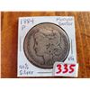 Image 1 : 1884 P - VG MORGAN SILVER DOLLAR