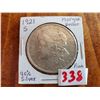 Image 1 : 1921 F MORGAN SILVER DOLLAR