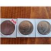 Image 1 : 1976, 1977, 1978 EISENHOWER DOLLAR COINS - DATED 1776-1976