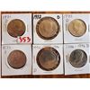 Image 1 : 1971, 72, 73, 74, 75, 76 KENNEDY HALF DOLLARS - ALL DENVER MINT